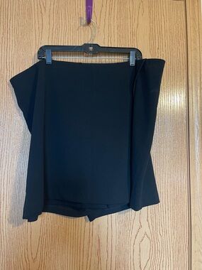 Ashley Stewart Black Skort
